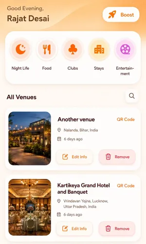 Flock App Interface